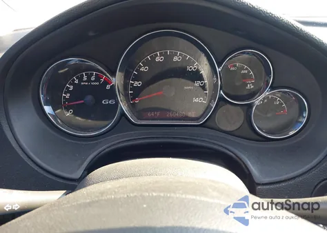 2010 Pontiac G6 z USA, uszkodzony, nr VIN 1G2ZA5E08A4130942